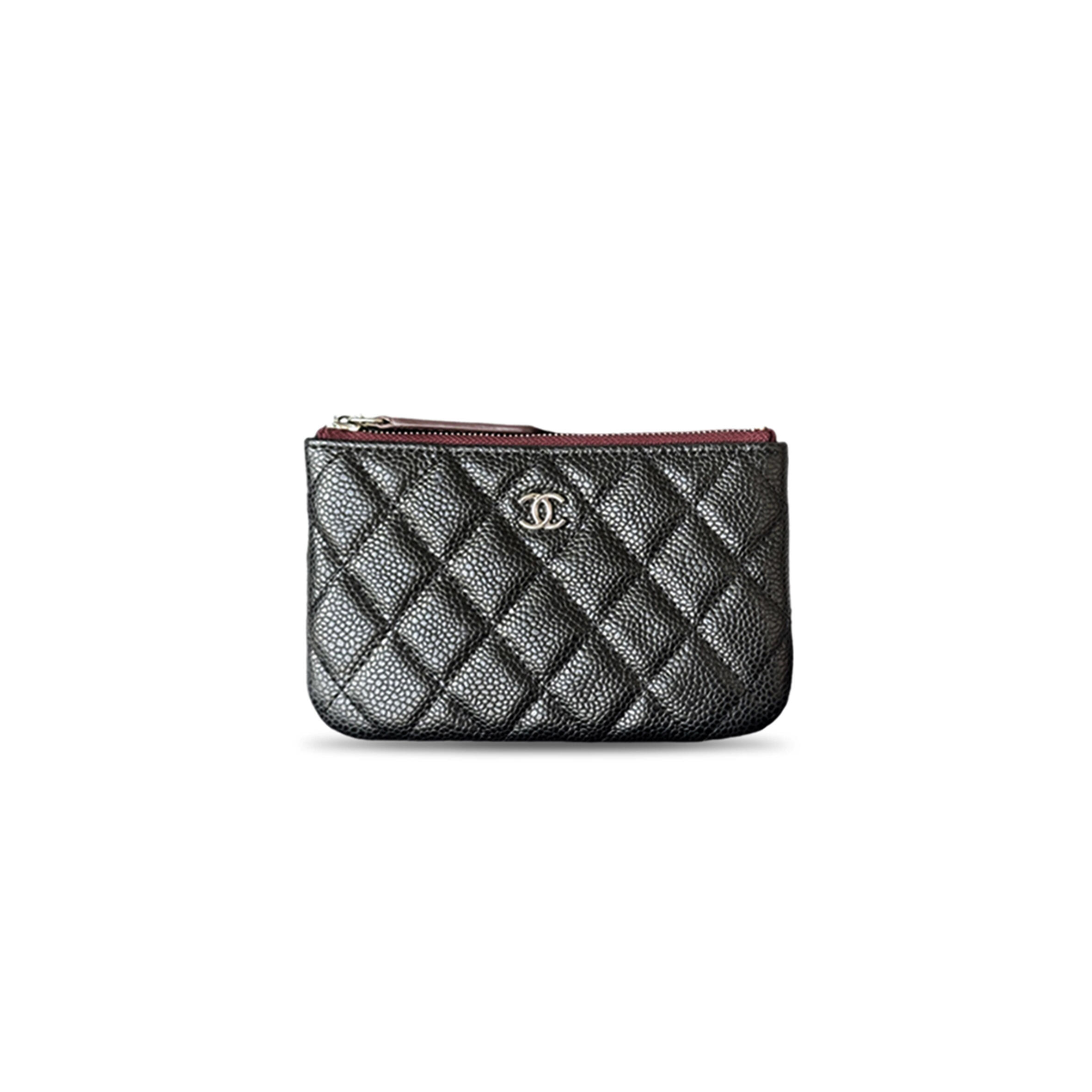 CHANEL CLASSIC MINI ZIPPED POUCH A82365 (15*9.5*1cm)
